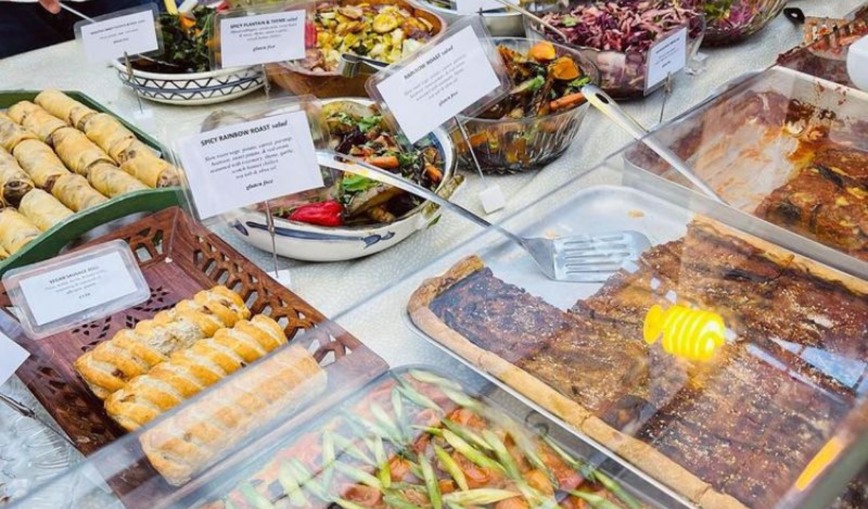 Vegan food at Greenwich Market this Veganuary